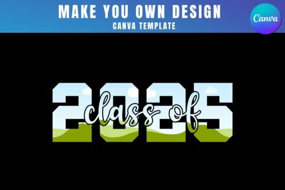 Celebrate the Milestone: Class of 2025 Canva Frame Templates