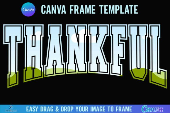 Thankful Canva Frame Fall Thanksgiving: A Design Asset for the Season