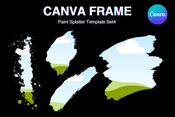 Unleash Creativity with Paint Brush Brush Stroke Canva Frame_4